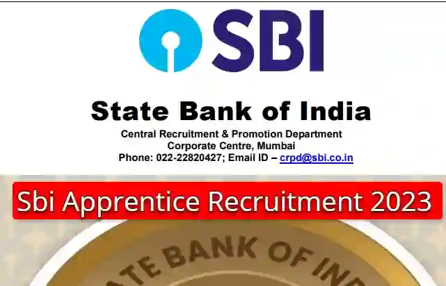 Sbi Apprentice Recruitment 2023