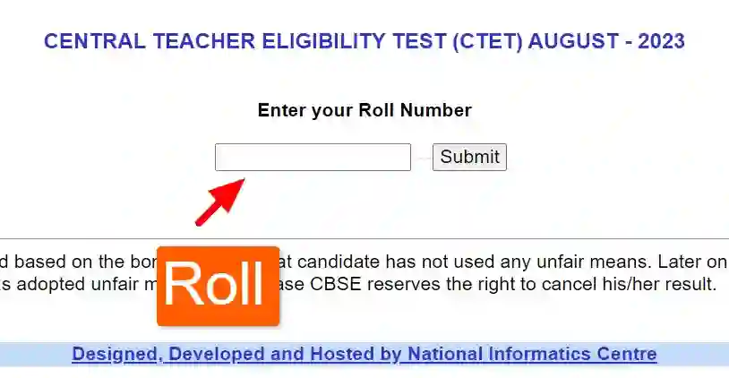 CTET Result 2023 Kese Dekhe