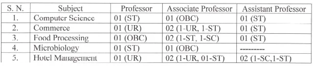 Bilaspur University Recruitment 2024